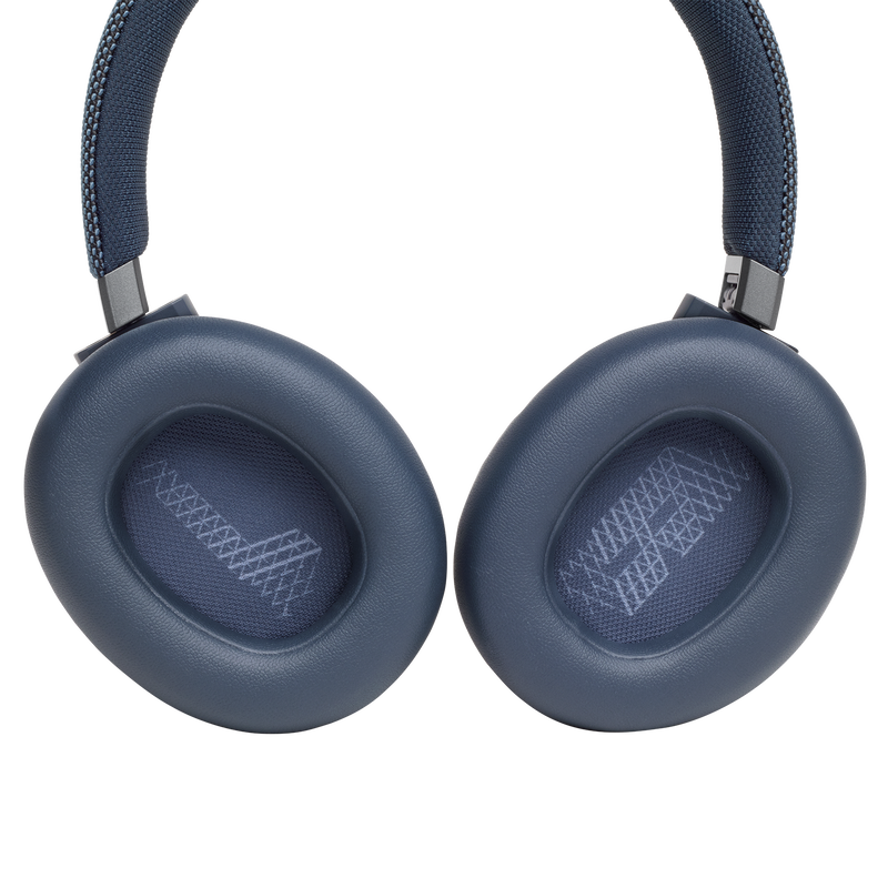 JBL Live 650BTNC - Blue - Wireless Over-Ear Noise-Cancelling Headphones - Detailshot 3 image number null